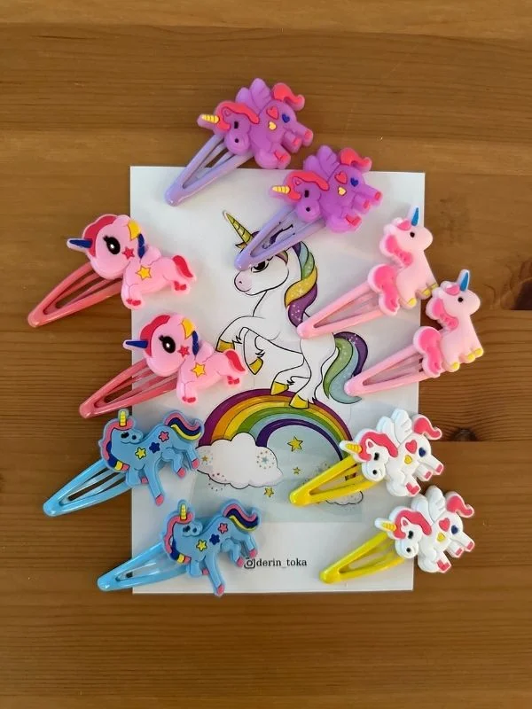 unicorn çıtçıt toka