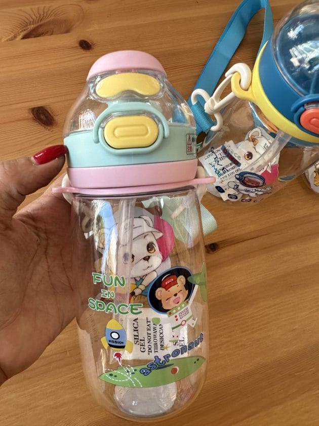 450 ml TRİTAN PİPETLİ MATARA - Görsel 2