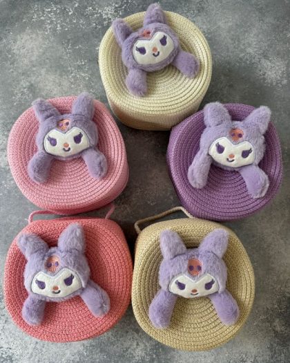 KUROMİ HASIR ÇANTA
