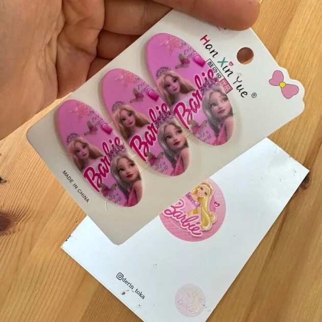 BARBİE 3D ÇITÇIT TOKA