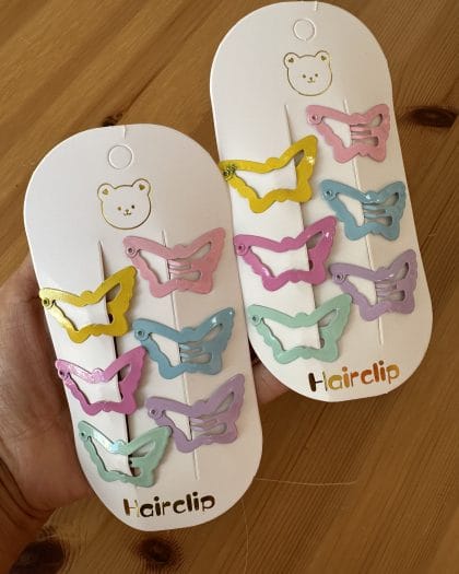 KELEBEK 6 Lİ ÇITÇIT TOKA