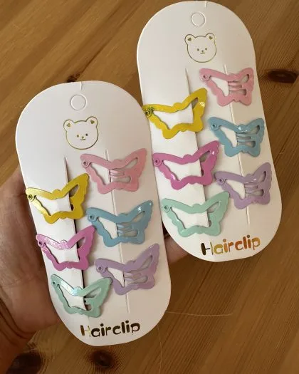 KELEBEK 6 Lİ ÇITÇIT TOKA