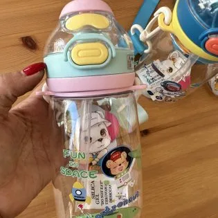 450 ml TRİTAN PİPETLİ MATARA - Görsel 2