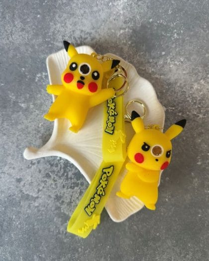 PİKACHU YANSIMALI ISIKLI ANAHTARLIK