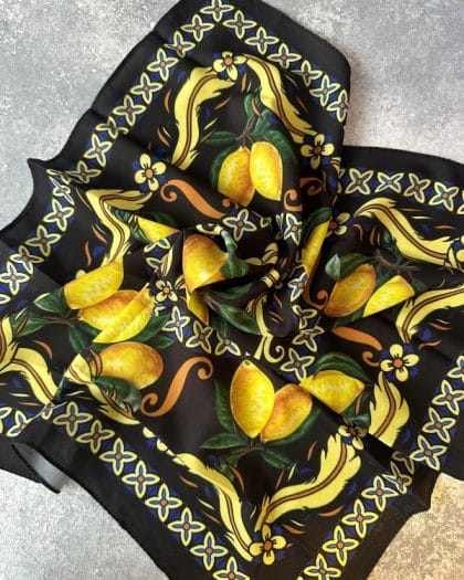 50*50 FULAR BANDANA LİMONLU