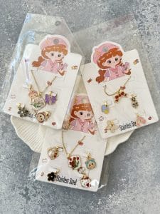 ÇELİK KOLYE 4 TANE YEDEK UÇLARI MEVCUT