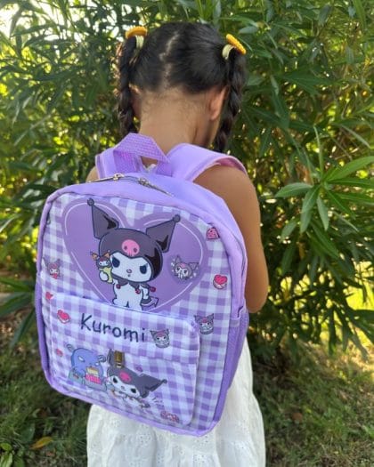 KUROMİ ÇİFT HAZNELİ OKUL ÇANTASI