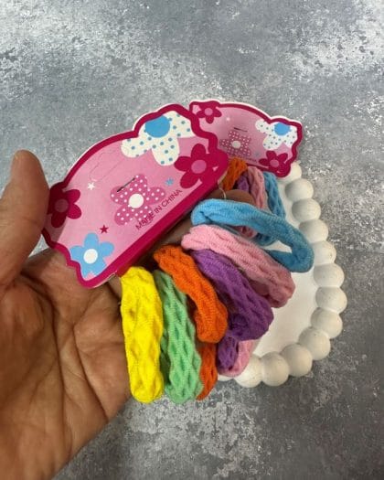 SOFT RENKLİ LASTİK TOKA